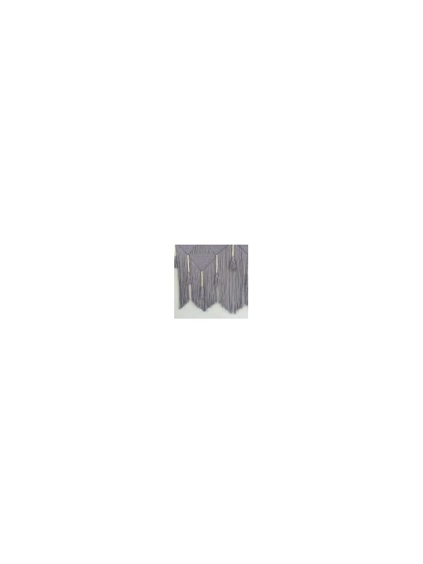 Gray Macrame Wall Hanging Headboard