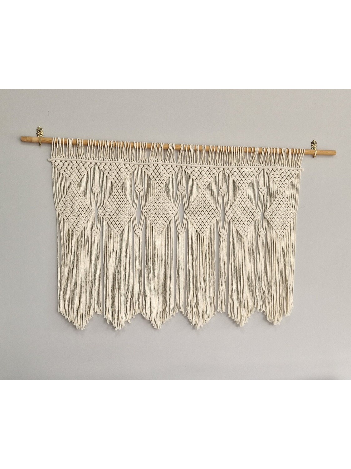 Boho large macrame wall hanging