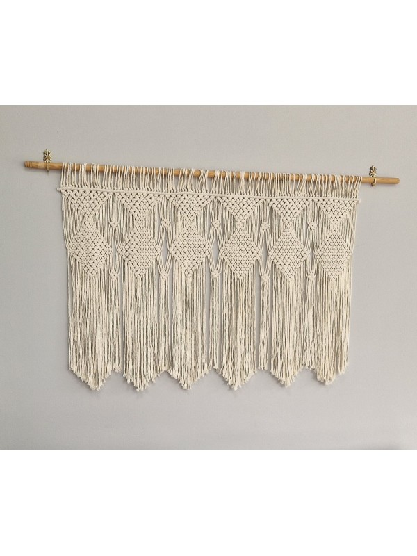 Boho large macrame wall hanging
