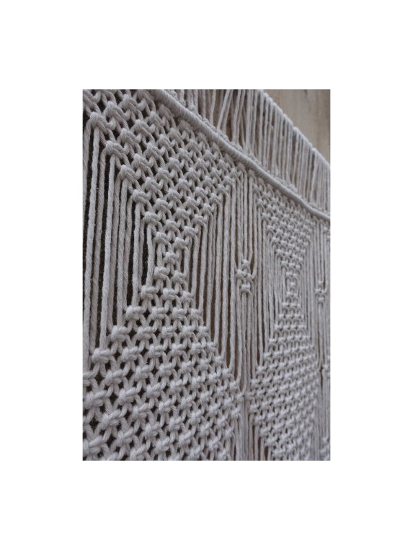 Boho large macrame wall hanging