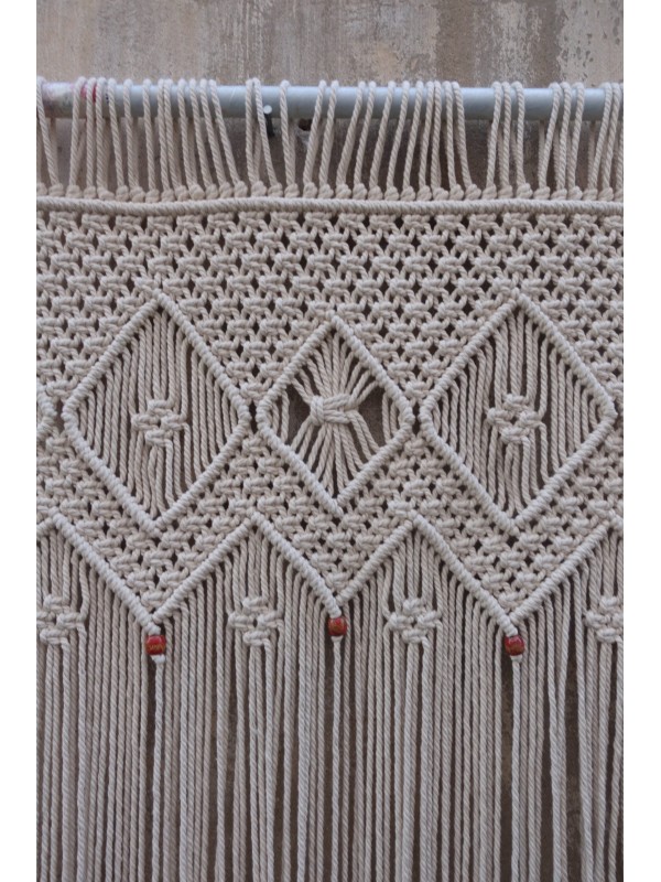 Extra Large King size Macrame Curtain