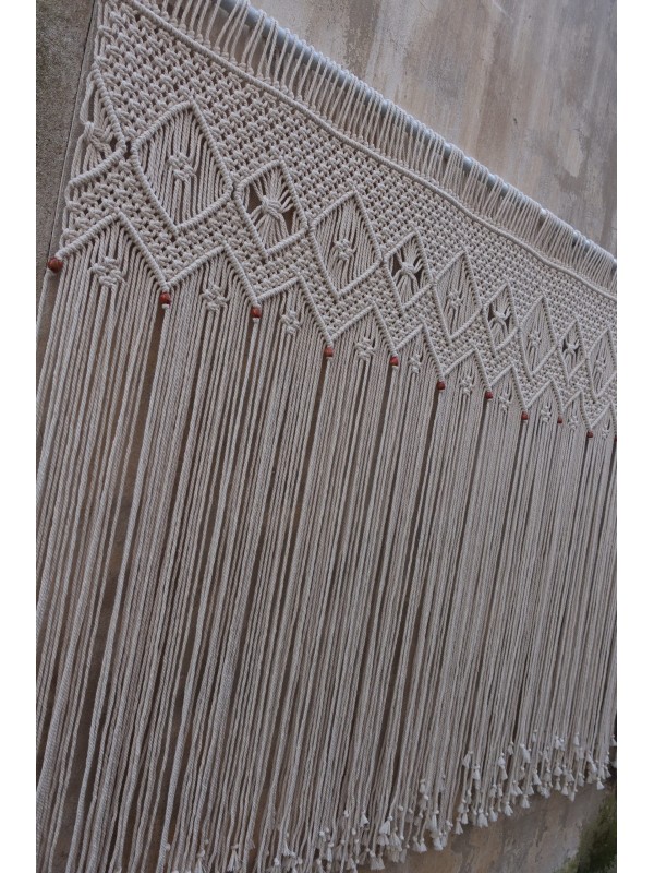Extra Large King size Macrame Curtain
