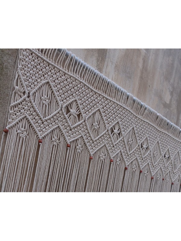 Extra Large King size Macrame Curtain