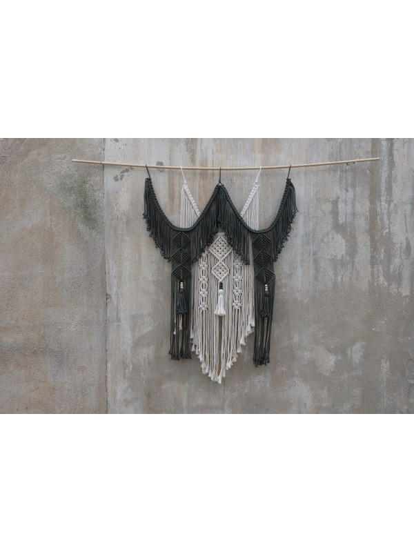 Macrame wall art hanging