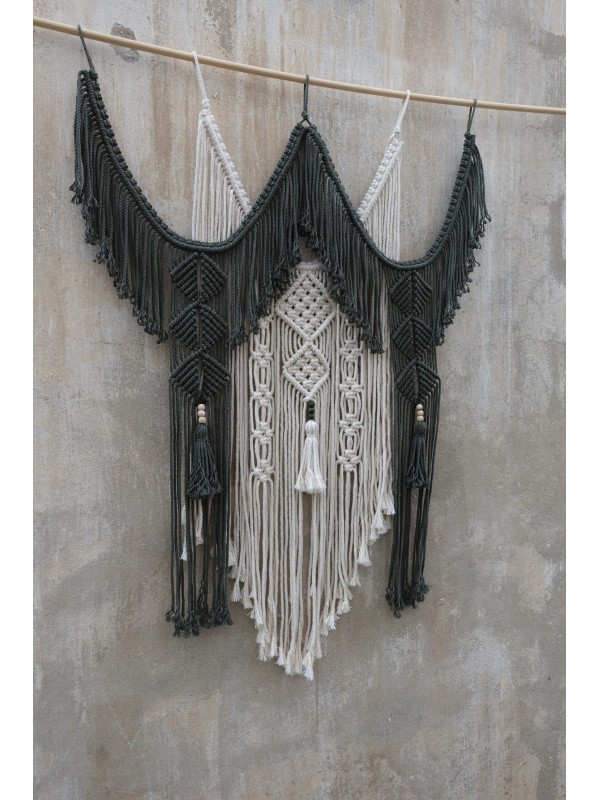Macrame wall art hanging