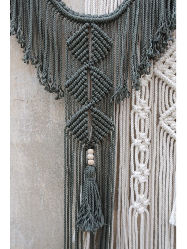 Macrame wall art hanging