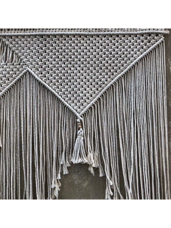 Headboard macrame wall decor