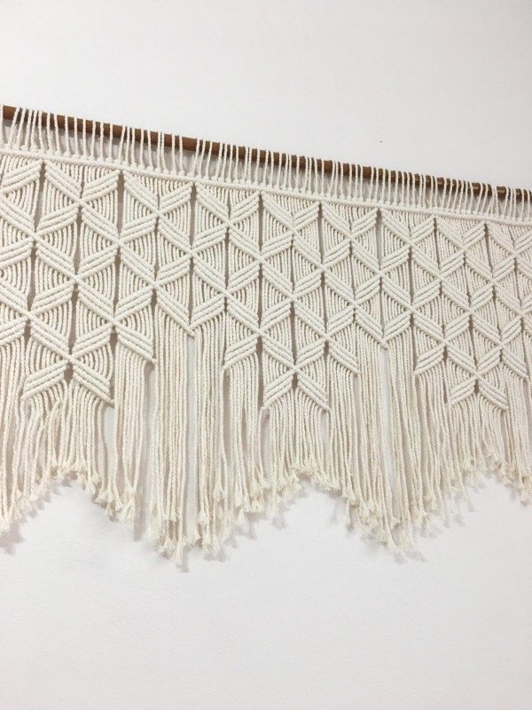 Macrame headboard large wall hanging