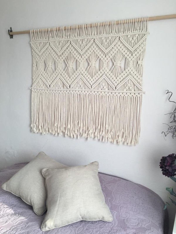 macrame wall hanging tapestry