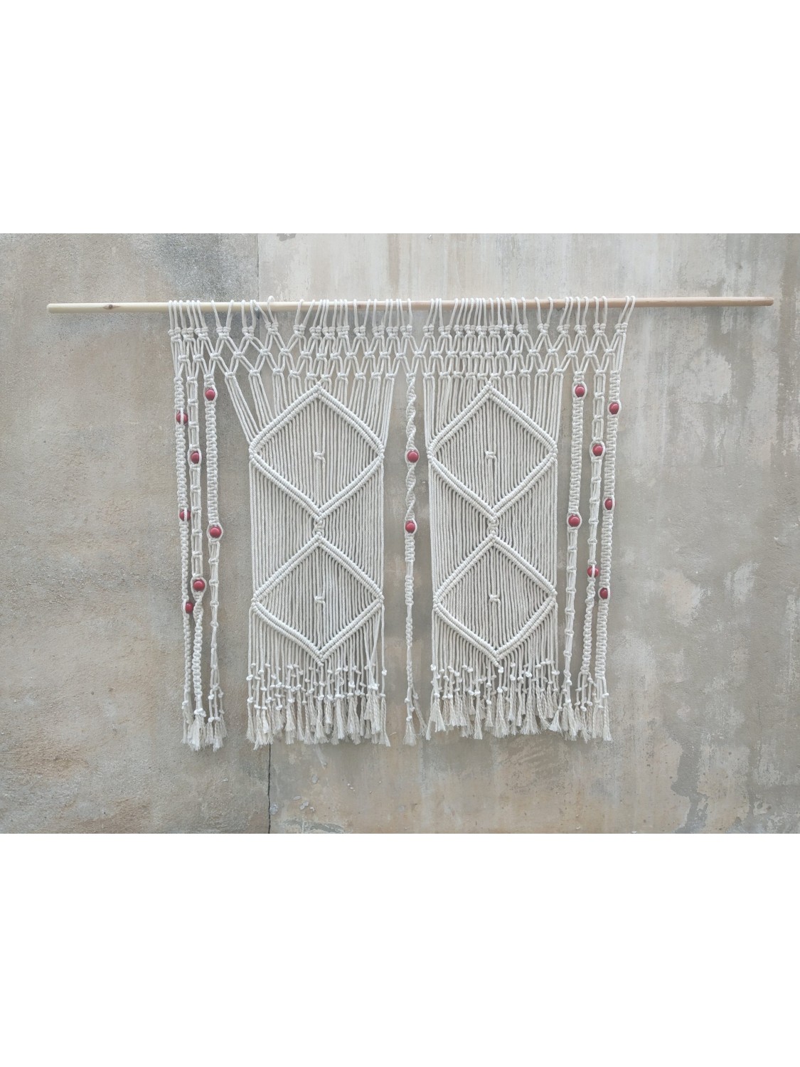 Macrame wall hanging decor