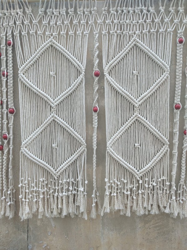 Macrame wall hanging decor