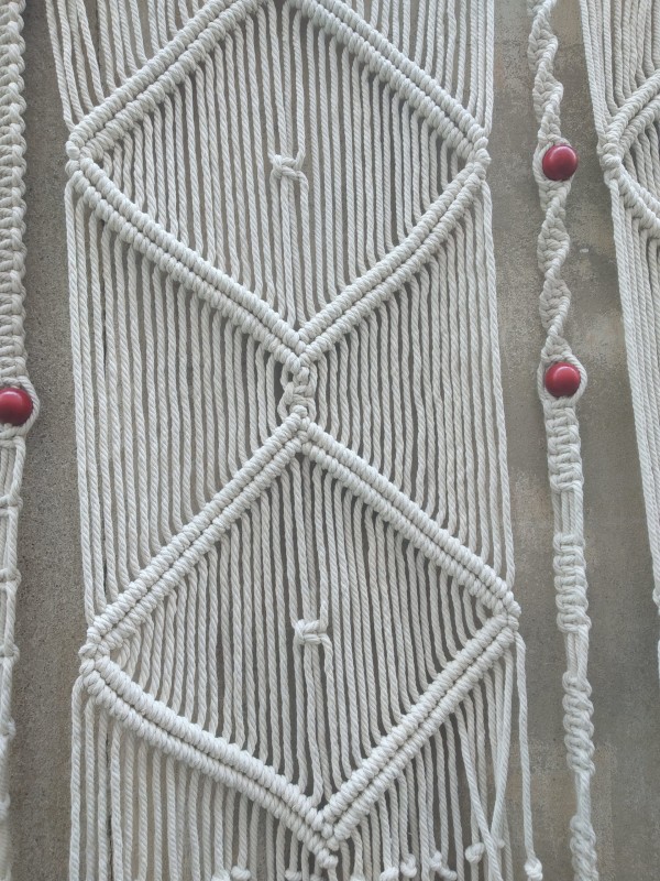Macrame wall hanging decor