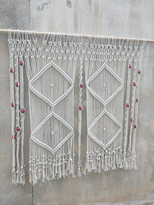 Macrame wall hanging decor