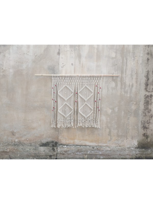 Macrame wall hanging decor