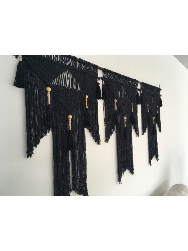 macrame wall hanging textile art