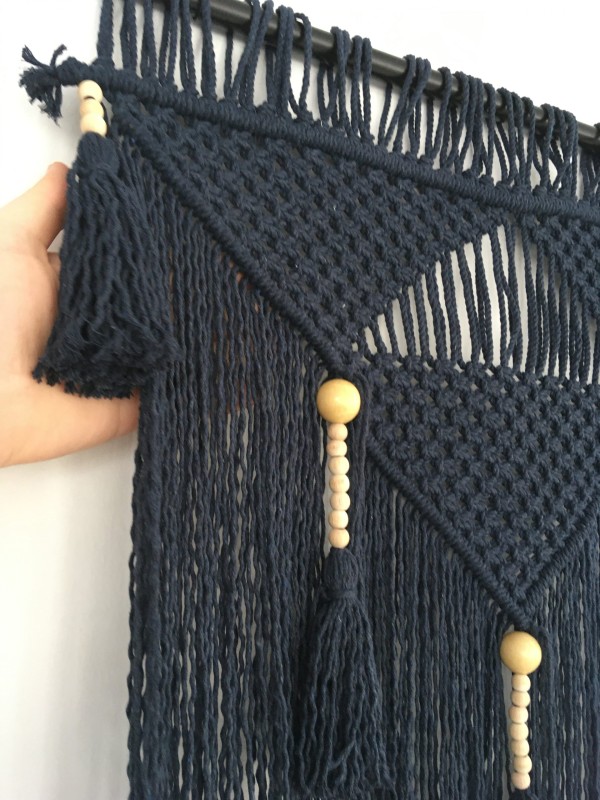 macrame wall hanging textile art